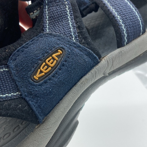 Keen Yellow and Blue Performance Sandals with Closed-Toe Design - Picture 7 of 8